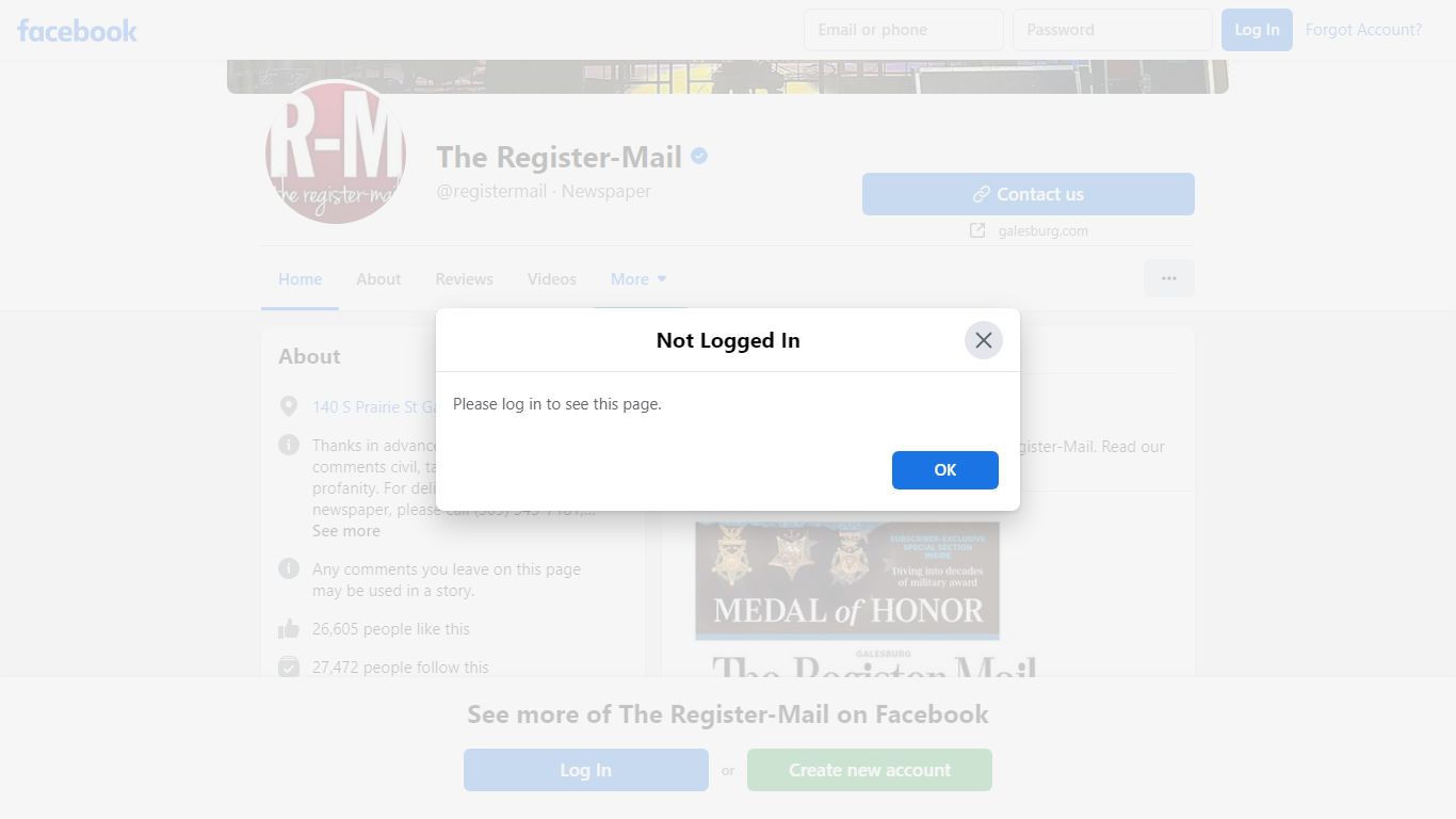 The Register-Mail - Home - Facebook